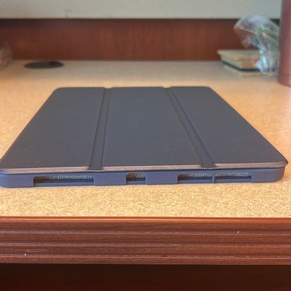 DTTO Case for iPad Pro 11 2021 Slim Trifold Stand Soft TPU Back Cover Navy Blue - Picture 8 of 12